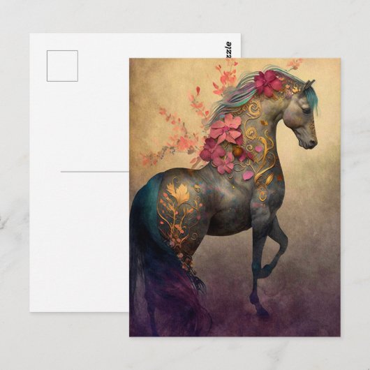 花馬はがき ポストカード (正面/裏面)