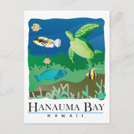 花馬湾オアフハワイ ポストカード