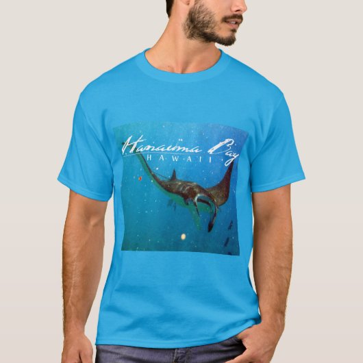 花馬湾オアフマンタレイ Tシャツ (正面)