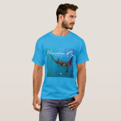 花馬湾オアフマンタレイ Tシャツ (正面フル)