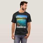 花馬湾オアフ島ハワイ旅行 Tシャツ (正面フル)