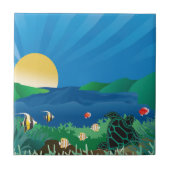 花馬湾ハワイ タイル (正面)