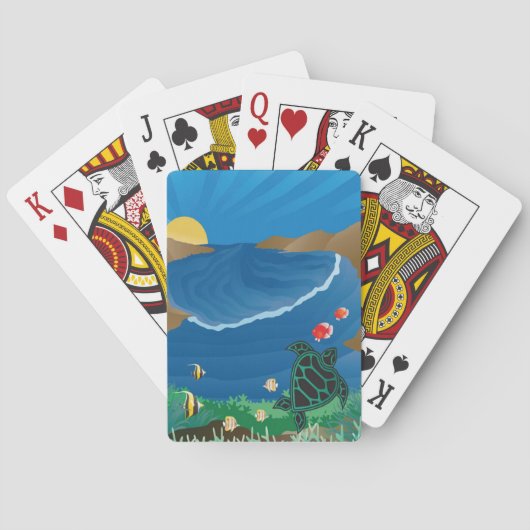 花馬湾ハワイ トランプ (裏面)