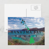 花馬湾ハワイ ポストカード (正面/裏面)