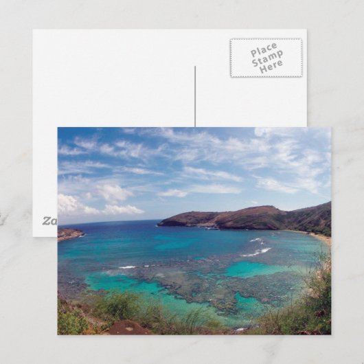 花馬湾ハワイ ポストカード (正面/裏面)