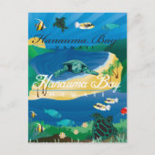 花馬湾ハワイ ポストカード (正面)