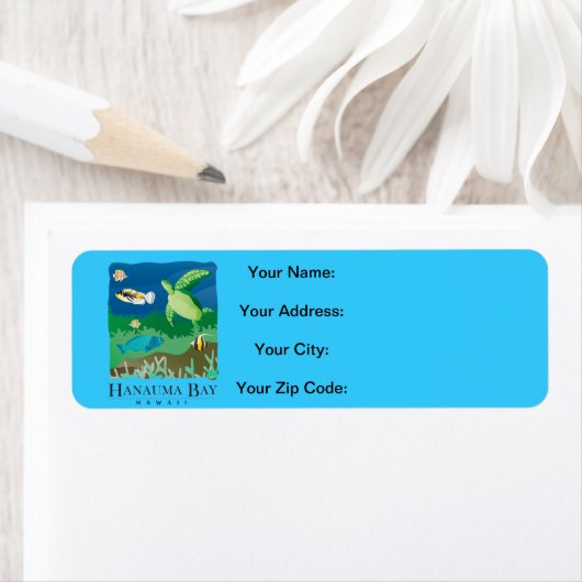 花馬湾ハワイ ラベル (インサイチュ)