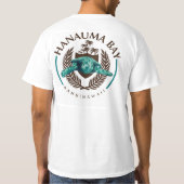 花馬湾ロゴシャツ Tシャツ (裏面)