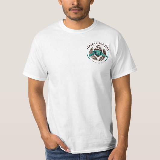 花馬湾ロゴシャツ Tシャツ (正面)