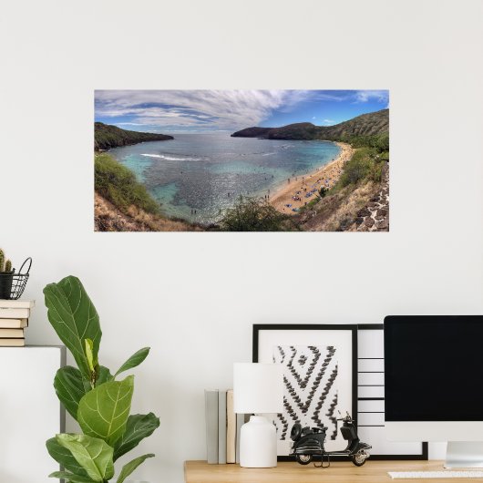 花馬湾 ポスター (ホームオフィス)