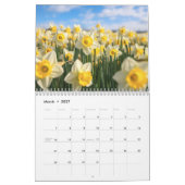 花魅力的撮影誕生月花 カレンダー (3月 2027)