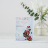 花魔法2012ポケットカレンダー名刺 名刺 (スタンド正面)