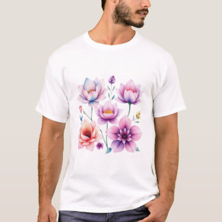 花鮮やかが開花 Tシャツ