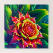 花鮮やかの螺旋 ジグソーパズル (横)