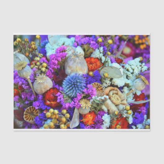 花鮮やかティッシュペーパー 薄葉紙 (正面)