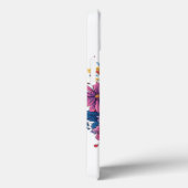 花鮮やか力デザインと開花カラフル Case-Mate iPhoneケース (裏面 / 右)