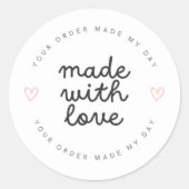 花鮮やか咲き ラウンドシール (正面)