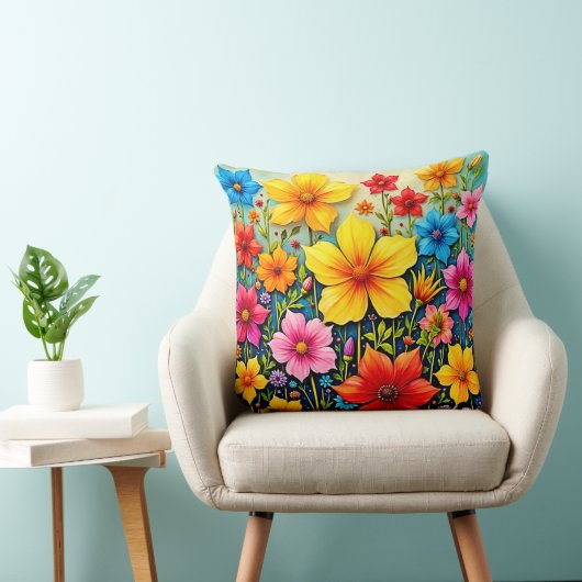 花鮮やか園ジョイアート クッション (椅子)