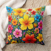 花鮮やか園ジョイアート クッション (ブランケット)
