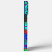 花鮮やか柄:ブラジルの献上品食べ愛 Case-Mate iPhoneケース (裏面 / 右)