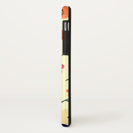 花鮮やか柄 Case-Mate iPhoneケース (裏面/左)