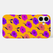 花鮮やか柄 Case-Mate iPhoneケース (裏面 (横))