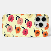 花鮮やか柄 Case-Mate iPhoneケース (裏面 (横))