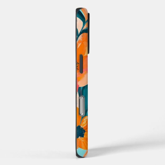 花鮮やか柄 Case-Mate iPhoneケース (裏面 / 右)