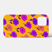 花鮮やか柄 Case-Mate iPhoneケース (裏面 (横))