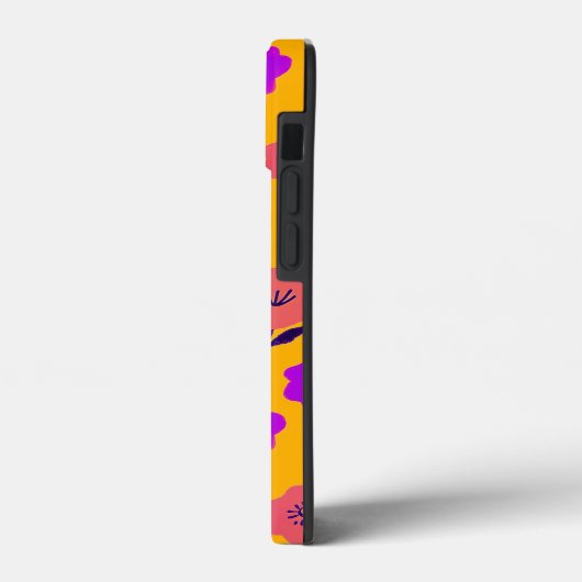 花鮮やか柄 Case-Mate iPhoneケース (裏面 / 左)