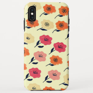 花鮮やか柄 iPhone XS MAXケース