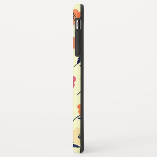花鮮やか柄 Case-Mate iPhoneケース (裏面/左)