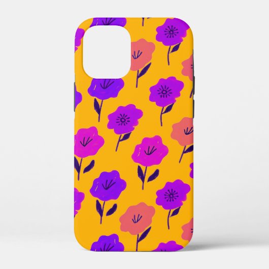 花鮮やか柄 Case-Mate iPhoneケース (裏面)