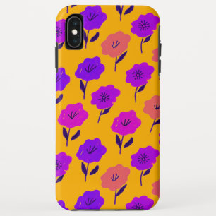 花鮮やか柄 iPhone XS MAXケース