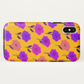 花鮮やか柄 Case-Mate iPhoneケース (裏面(横))