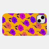 花鮮やか柄 Case-Mate iPhoneケース (裏面 (横))