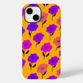 花鮮やか柄 Case-Mate iPhoneケース (裏面)