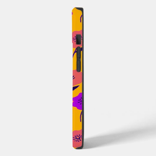 花鮮やか柄 Case-Mate iPhoneケース (裏面 / 左)