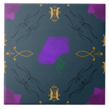 花鮮やか紫 – ホームデコ訛りの部屋