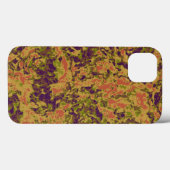 花鮮やか迷彩模様 Case-Mate iPhoneケース (裏面 (横))
