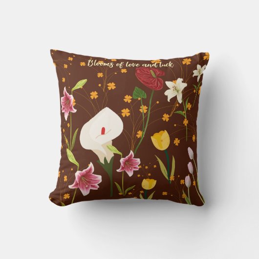 花鮮やか類 クッション (正面)