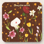 花鮮やか類 コースター (正面)