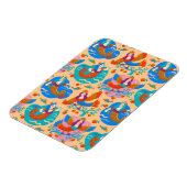 花鳥と人魚 マグネット (左側)