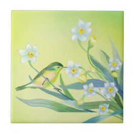 花鳥園画インスパイア画 タイル