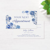 花鳥文様の予約カード (デスク)