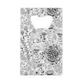 花鳥柄 クレジットカード栓抜き (裏面)