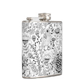 花鳥柄 フラスク (右)