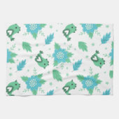 花鳥模様 キッチンタオル (横)