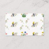 花鳥模様 名刺 (正面)