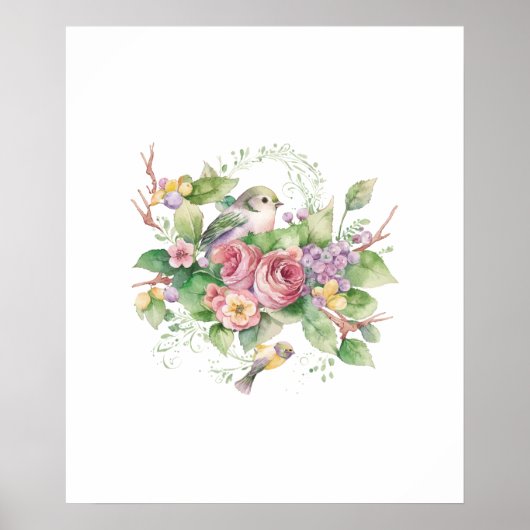 花鳥水色 ポスター (正面)
